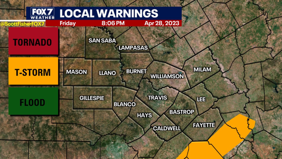 Austin weather: Lots of hail, strong winds move through Central Texas