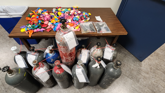 Several men arrested for illegally selling laughing gas in downtown Austin: police