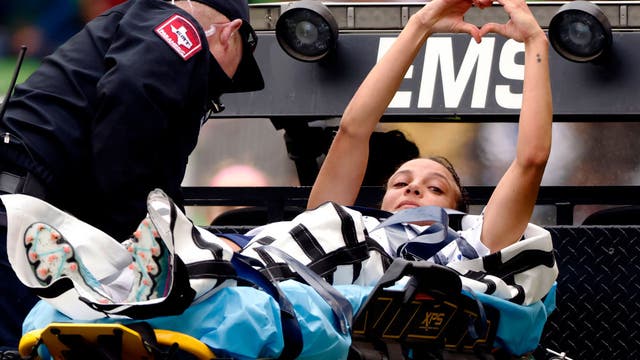 Swanson’s injury a concern as US downs Ireland 2-0