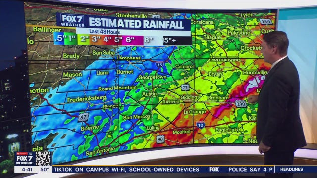 Central Texas weather: Another day of widespread rain ahead of drier weekend