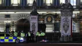 Man arrested after throwing suspected shotgun cartridges onto Buckingham Palace grounds, police say