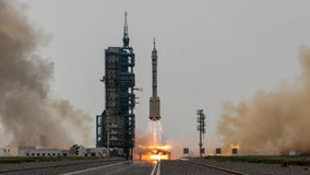 China launches new crew for space station with goal to put astronauts on moon before 2030