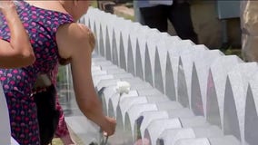 Monument dedicated for 36 individuals reinterred at Oakwood Cemetery