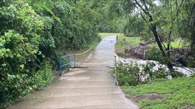 Heavy rain prompts road closures in Austin, Central Texas