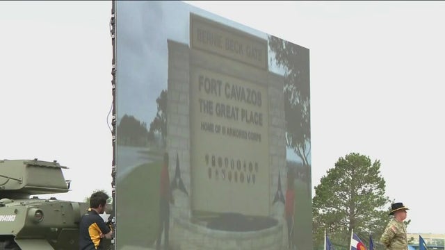 Fort Cavazos returning to its original name of Fort Hood