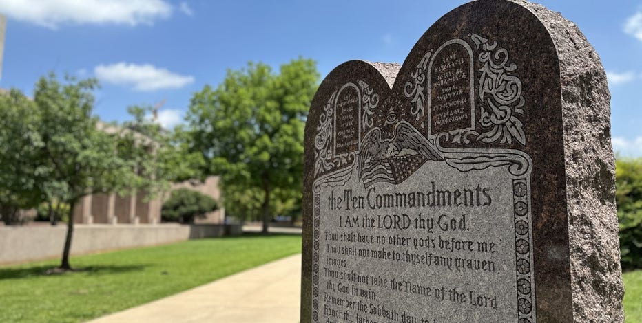 AG Paxton sues Central Texas school districts for refusing to display Ten Commandments in classrooms