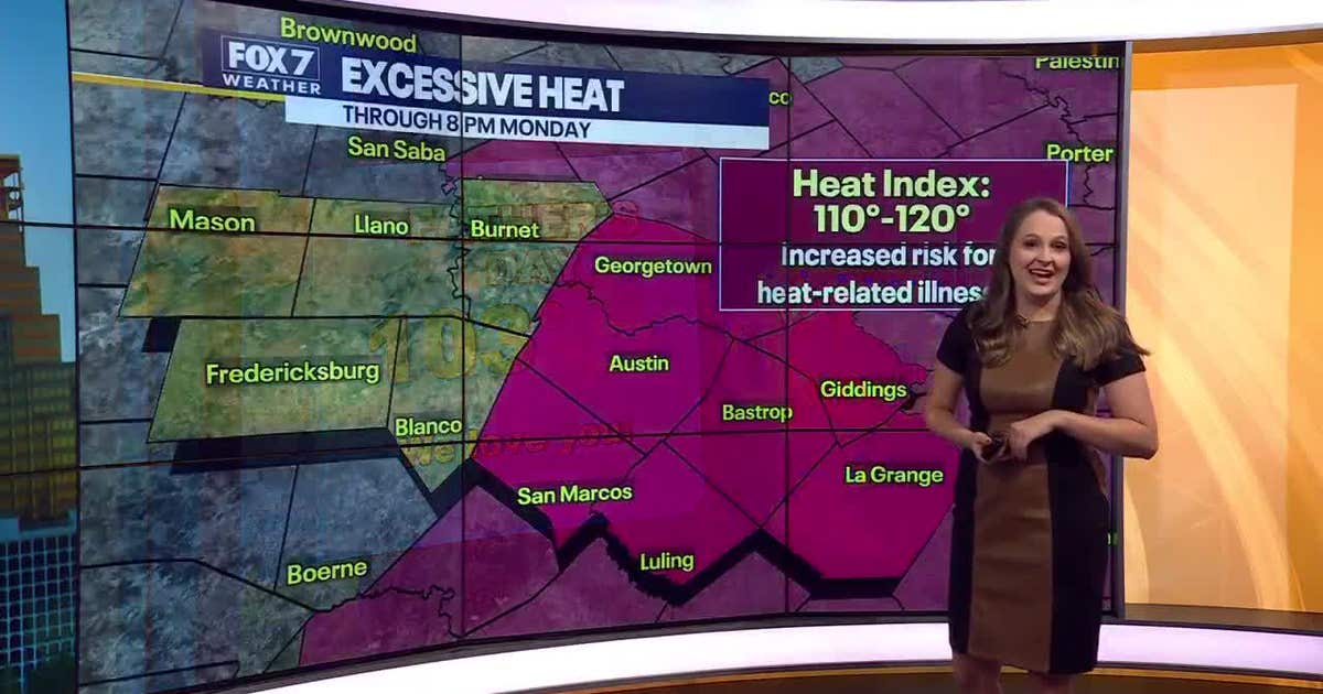 Austin weather: Excessive heat warning continues for holiday weekend ...