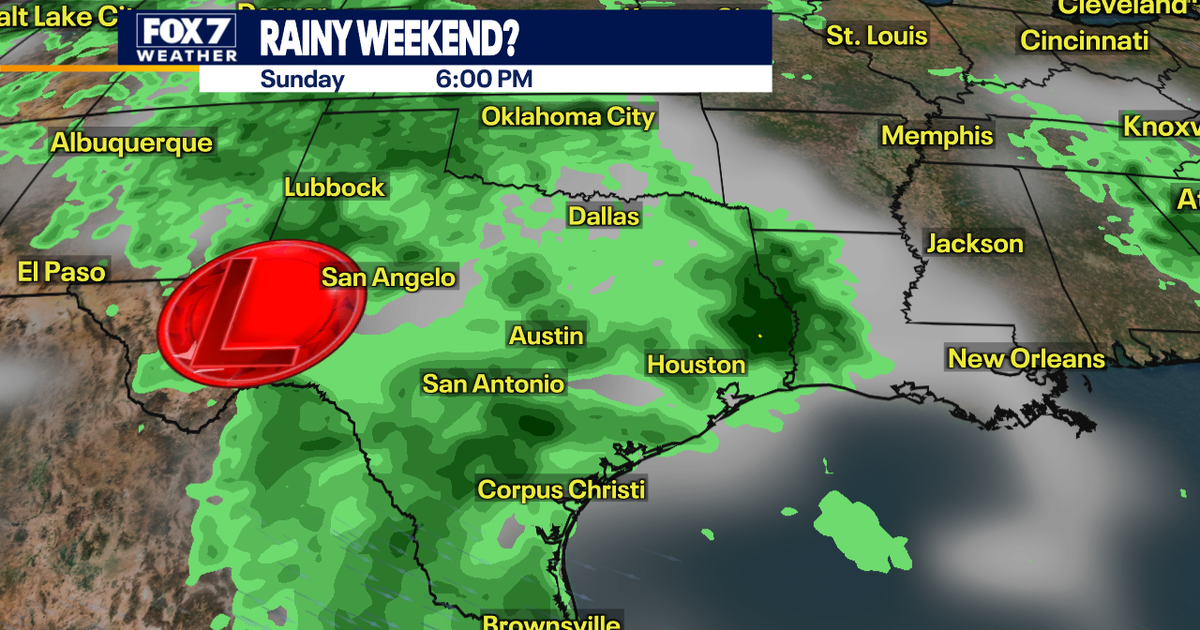 Austin weather: Rain chances increase this weekend | FOX 7 Austin