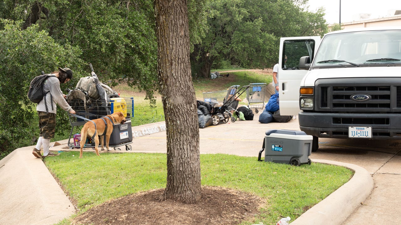 City of Austin addresses homeless encampment along Violet Crown Trail