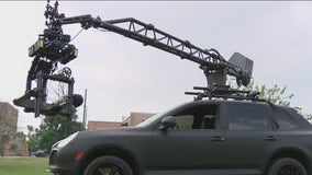 Car commercial shoot takes over downtown Elgin