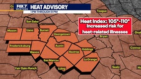 Austin weather: With storms, feels like temperatures will drop to 105-110°