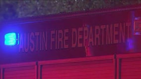 AFD responds to lightning strike fire in Northeast Austin