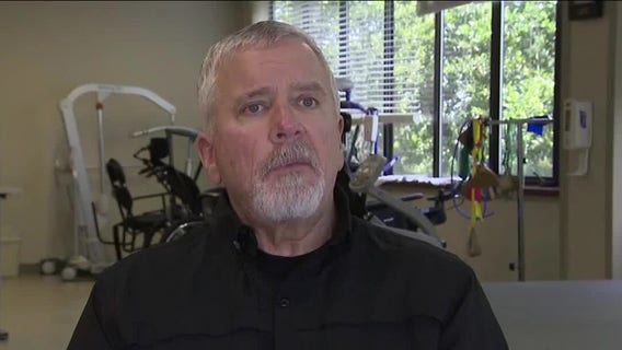 Bastrop man uses robotic device to relearn how to walk after stroke