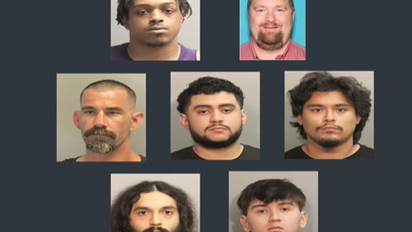 SOLICITATION STING: 7 suspects, including one Texas ISD Superintendent, arrested in online solicitation of a minor sting