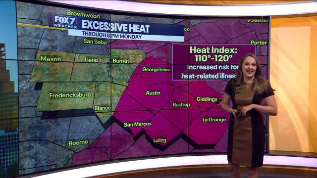 Austin weather: Excessive heat warning continues for holiday weekend