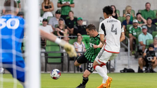 Finlay leads Austin to first victory over Dallas 3-0