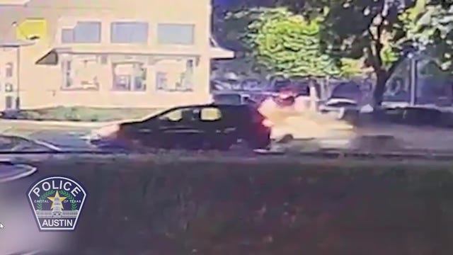 Police searching for driver involved in pedestrian hit-and-run crash near E Riverside