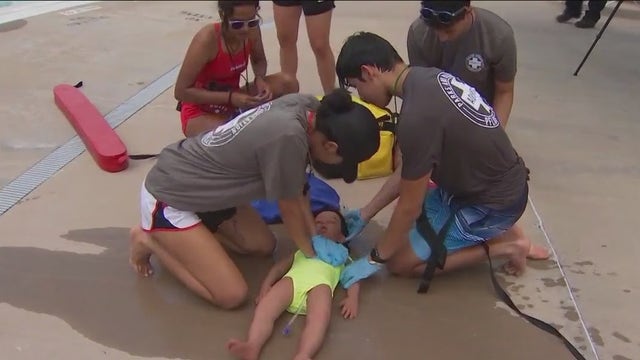 Firefighters, lifeguards complete drowning-prevention training in Pflugerville