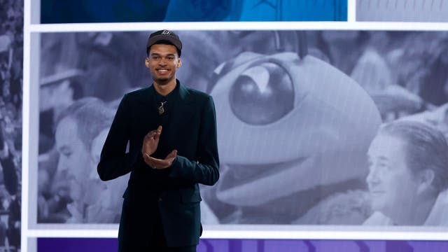 NBA draft sees Wembanyama officially go No. 1