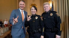 UT Police Department swears in first female, Asian American chief