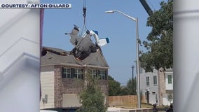 Plane removed from Georgetown home following crash