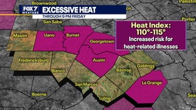 Austin weather: Excessive heat warning Friday