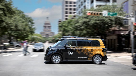 Self-driving cars from Volkswagen to be tested in Austin