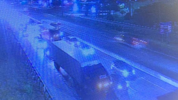 Deadly wreck: Driver hits pedestrian on I-35