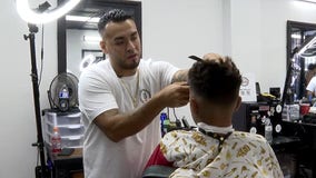 Barbershop in Austin gives free haircuts, supplies to kids for new school year