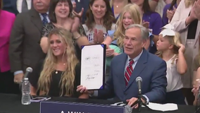 Gov. Abbott holds ceremonial signing for 'Save Women's Sports Act'