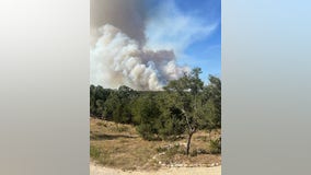 Oak Grove Fire: Wildfire continues to burn in San Marcos