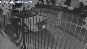 VIDEO: Suspects seen throwing rocks at East Austin home