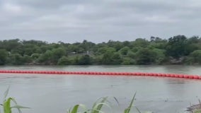 DOJ asks Texas federal court to block construction of new floating barriers at border