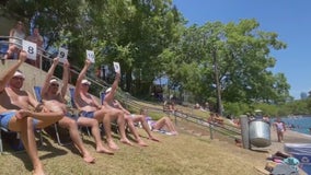 TikTok of Austin men judging dives at Barton Springs Pool goes viral