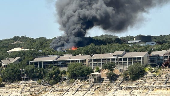 Lago Vista house fire burns over Lake Travis; house 'a total loss'