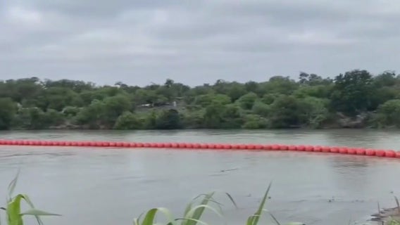 DOJ asks Texas federal court to block construction of new floating barriers at border
