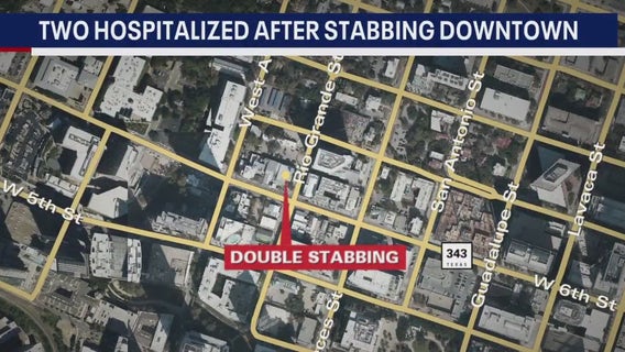 Two hospitalized after double stabbing on 6th Street
