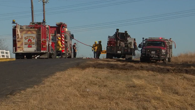 Williamson County fire departments team up to fight wildfires