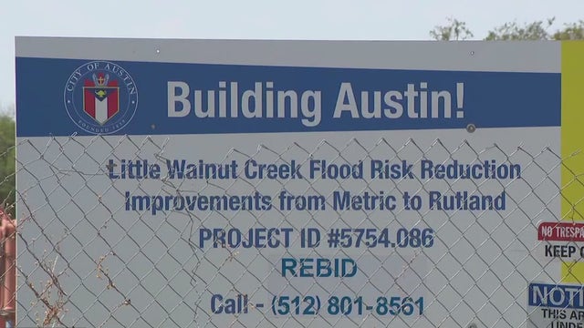 City begins flood risk reduction project in north Austin neighborhood