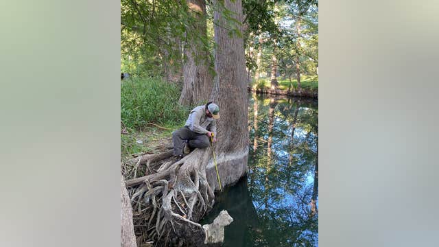 Blue Hole Regional Park swimming area closed due to low water levels