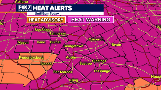 Austin weather: Record heat and high fire risk