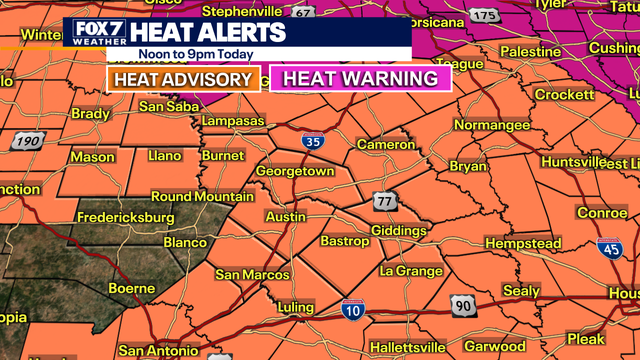 Austin weather: Triple-digit streak record to be tied Thursday