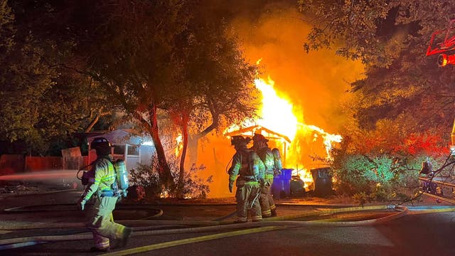 One person rescued from fire in Lago Vista