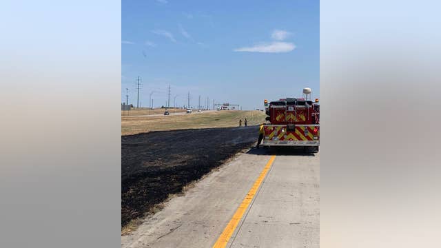 SH 130 reopens after grass fires