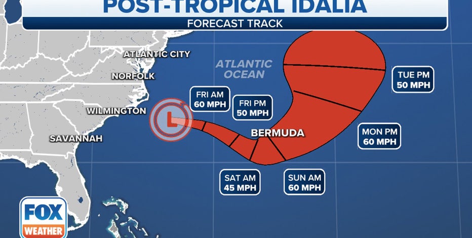 Idalia weakens to tropical storm; drops heavy rain across SC
