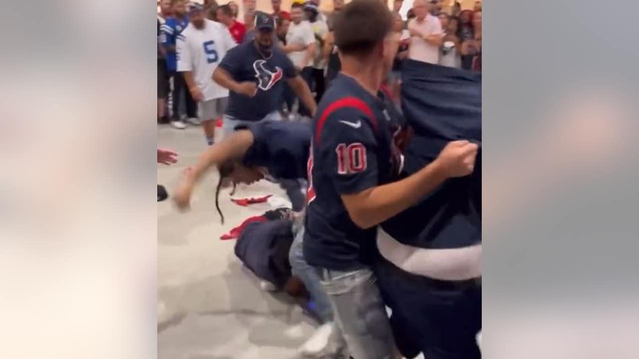 WATCH: Frustrations Turn Into Fights Among Texans Fans Against