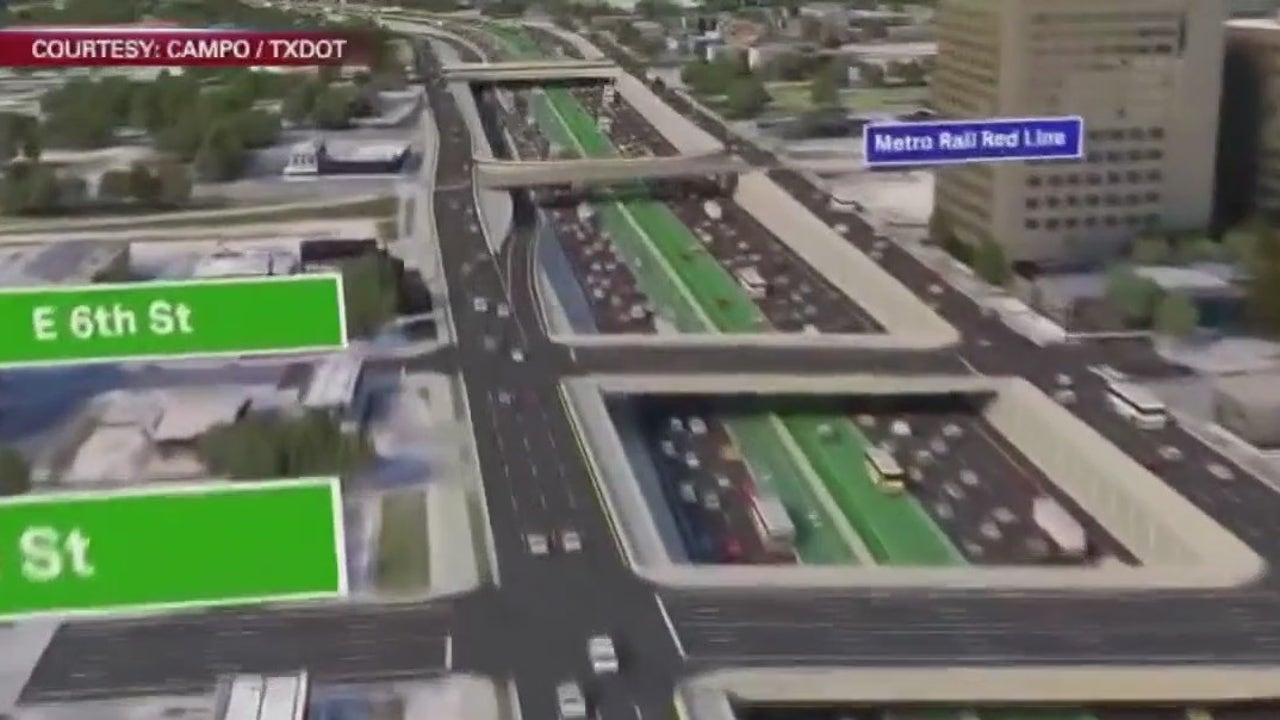 关于奥斯汀市覆盖市中心I-35高速公路计划的新细节揭示