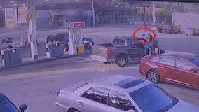 WATCH: Video shows woman firing from moving truck in Atlanta gas station shooting