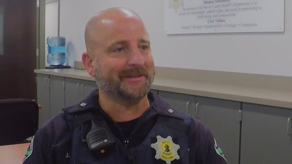 'Barking' deputy has used the tactic before to get suspects to surrender