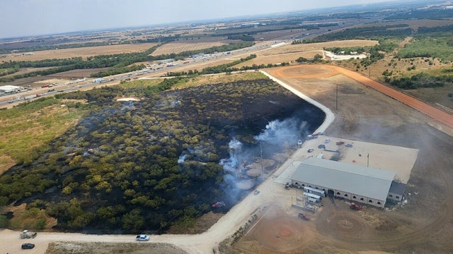 Rock Quarry Fire: Crews work to control 21-acre grass fire near Jarrell